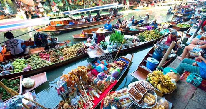 Damnoen Saduak Floating Market3